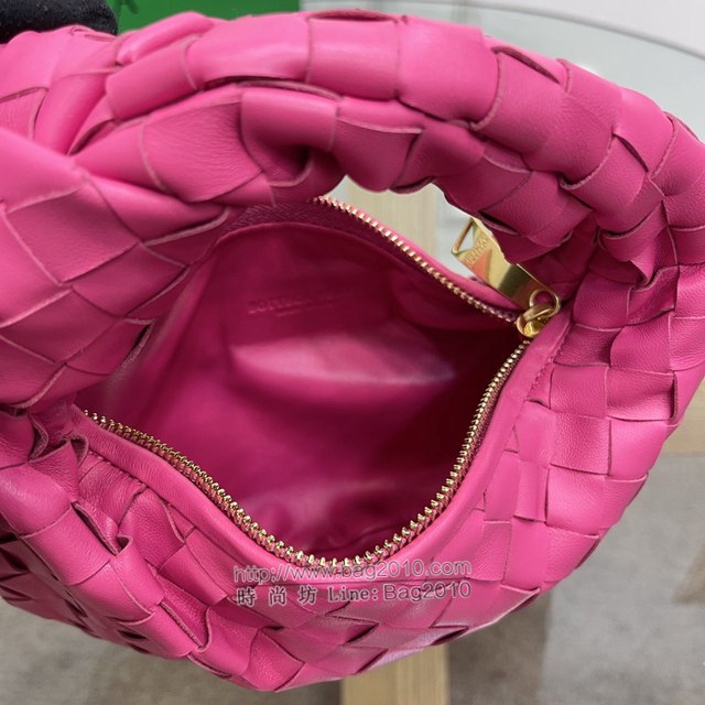 Bottega veneta高端女包 98080小號 寶緹嘉最新編織打結圓形hobo包 BV爆款jodie新版本2代編織女包  gxz1287